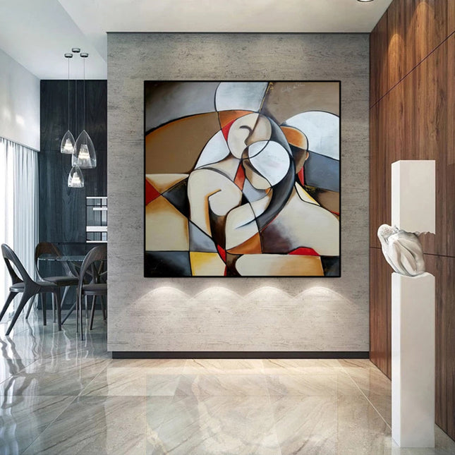 Surreal Reverie: Famous Picasso Abstract Dream Woman Canvas Print 