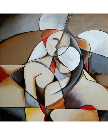 Surreal Reverie: Famous Picasso Abstract Dream Woman Canvas Print 