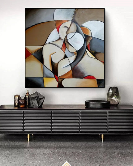 Surreal Reverie: Famous Picasso Abstract Dream Woman Canvas Print 