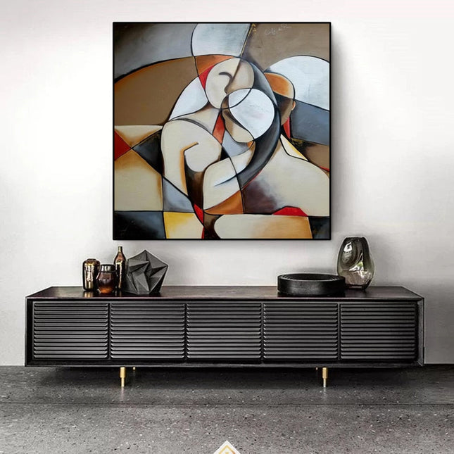Surreal Reverie: Famous Picasso Abstract Dream Woman Canvas Print 