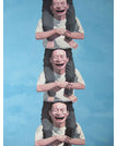 Yue Minjun Laughing Man - K / 12 x 16 inch / 30 x 40 cm