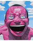Yue Minjun Laughing Man - A / 12 x 16 inch / 30 x 40 cm