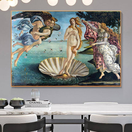 The Birth Of Venus Renaissance Famous Art Wall Poster - Printing On Canvas