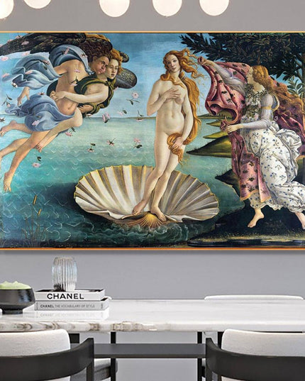 The Birth Of Venus Renaissance Famous Art Wall Poster - Printing On Canvas