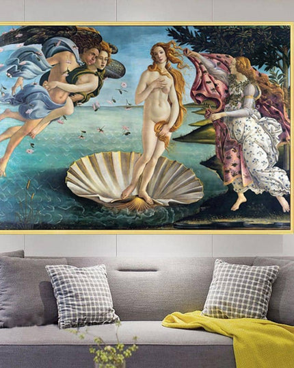 The Birth Of Venus Renaissance Famous Art Wall Poster - Printing On Canvas