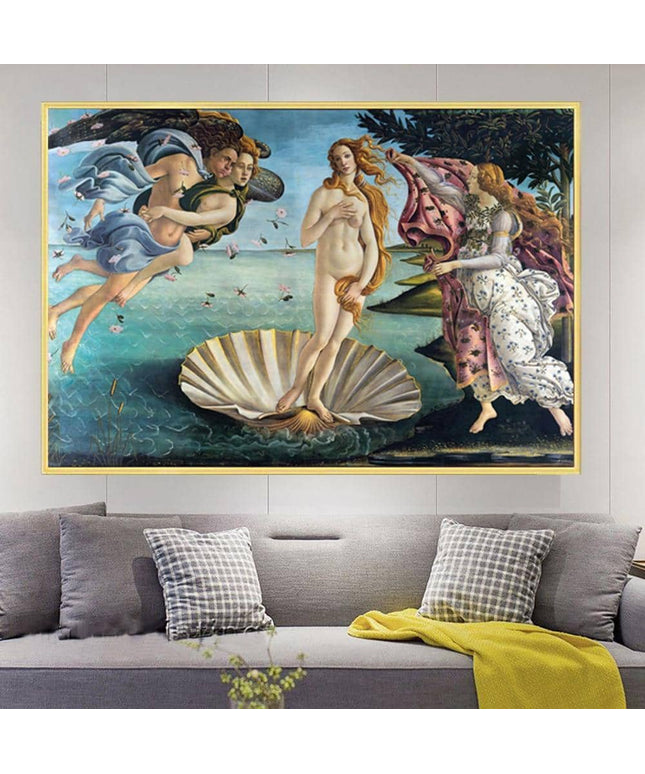 The Birth Of Venus Renaissance Famous Art Wall Poster - Printing On Canvas