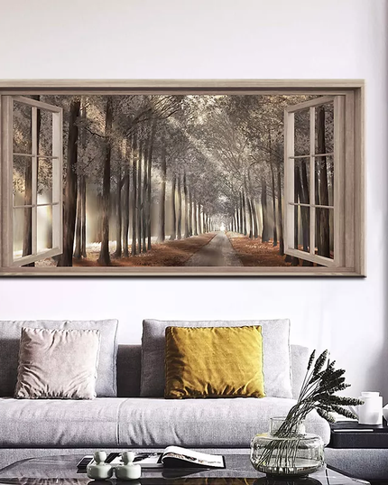 The Path Window Wall Poster