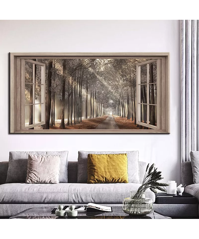 The Path Window Wall Poster