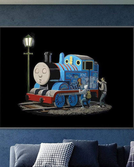 Thomas the Tank Engine: Banksy Urban Adventure Wall Poster