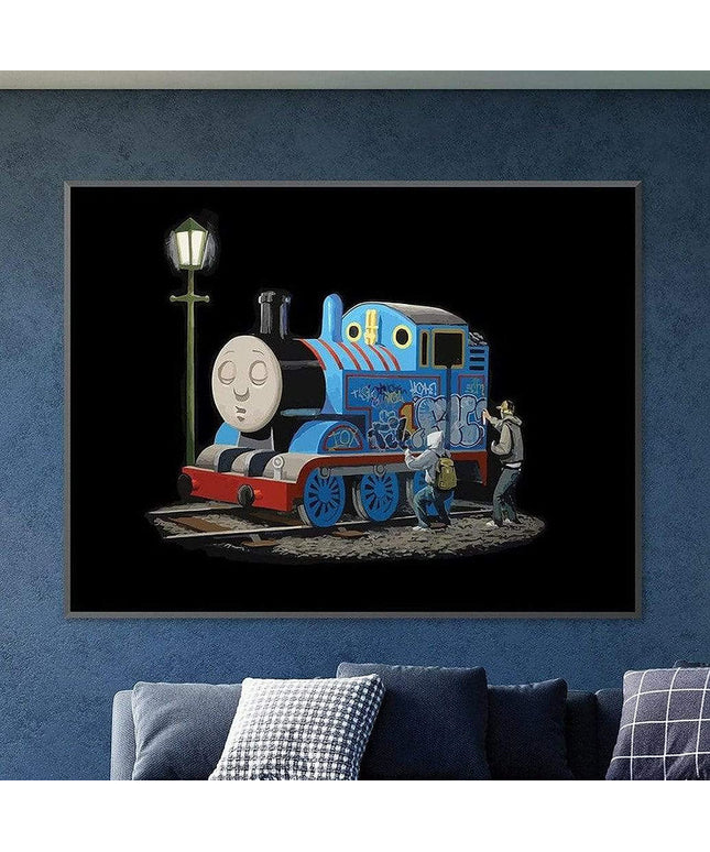 Thomas the Tank Engine: Banksy Urban Adventure Wall Poster