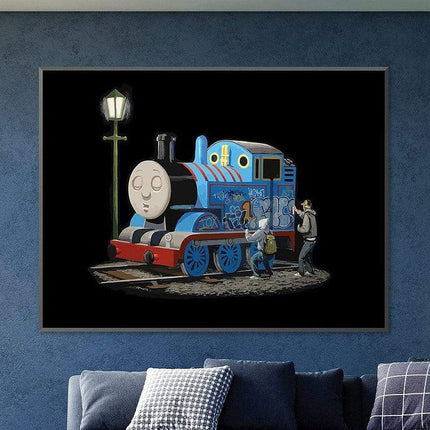 Thomas the Tank Engine: Banksy Urban Adventure Wall Poster