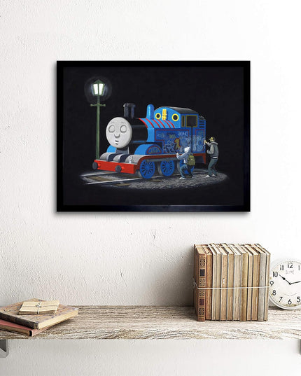 Thomas the Tank Engine: Banksy Urban Adventure Wall Poster
