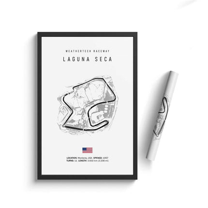 Thrill of the Track: F1 Formula Track Circuit Canvas Poster 