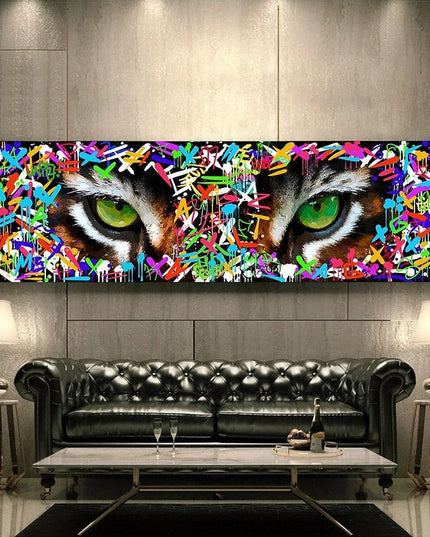 Tiger Eyes Wall Poster