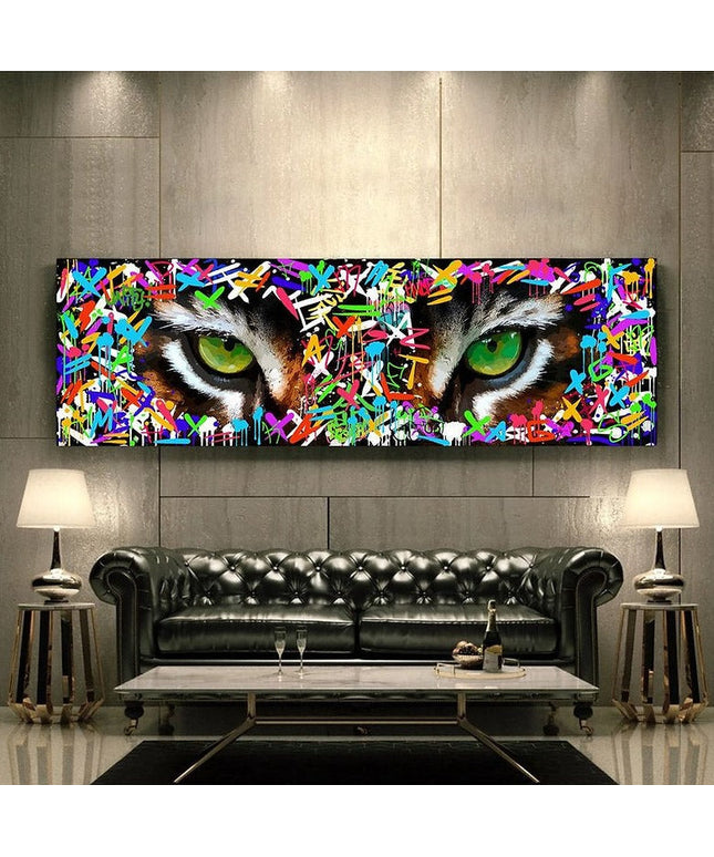 Tiger Eyes Wall Poster