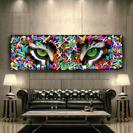 Tiger Eyes Wall Poster