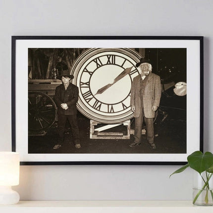 Timeless Adventure: Back to the Future Classic Movie Canvas Poster 