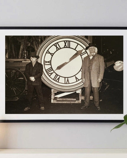 Timeless Adventure: Back to the Future Classic Movie Canvas Poster 