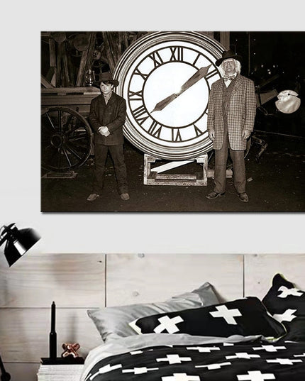 Timeless Adventure: Back to the Future Classic Movie Canvas Poster 