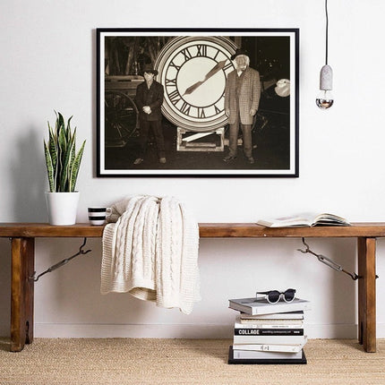 Timeless Adventure: Back to the Future Classic Movie Canvas Poster 