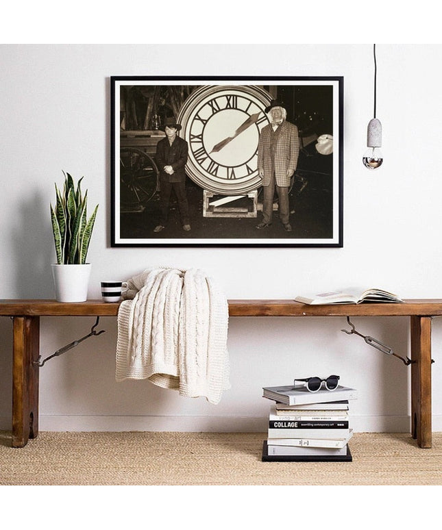 Timeless Adventure: Back to the Future Classic Movie Canvas Poster 