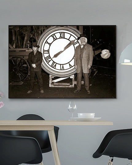 Timeless Adventure: Back to the Future Classic Movie Canvas Poster 
