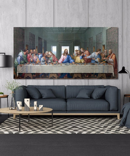 Leonardo Da Vinci's The Last Supper Wall Poster