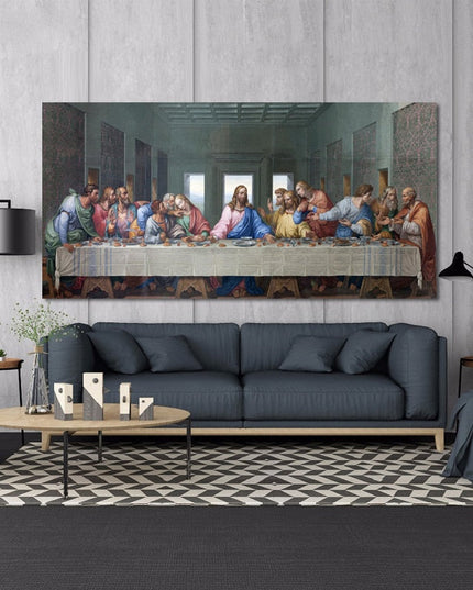 Leonardo Da Vinci's The Last Supper Wall Poster