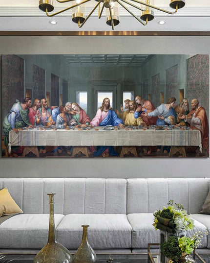 Leonardo Da Vinci's The Last Supper Wall Poster