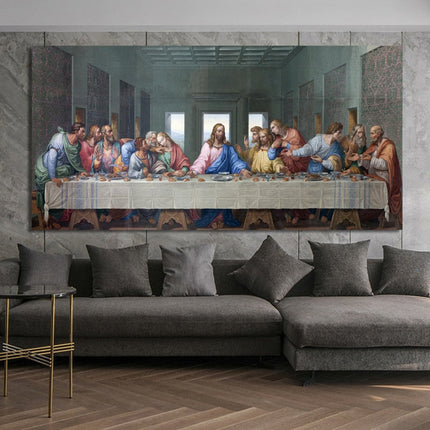 Leonardo Da Vinci's The Last Supper Wall Poster