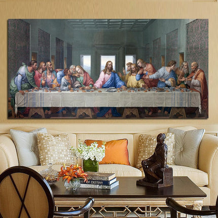 Leonardo Da Vinci's The Last Supper Wall Poster