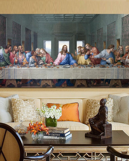 Leonardo Da Vinci's The Last Supper Wall Poster
