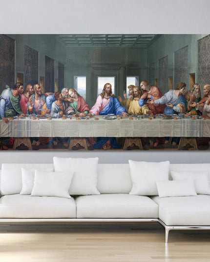 Leonardo Da Vinci's The Last Supper Wall Poster