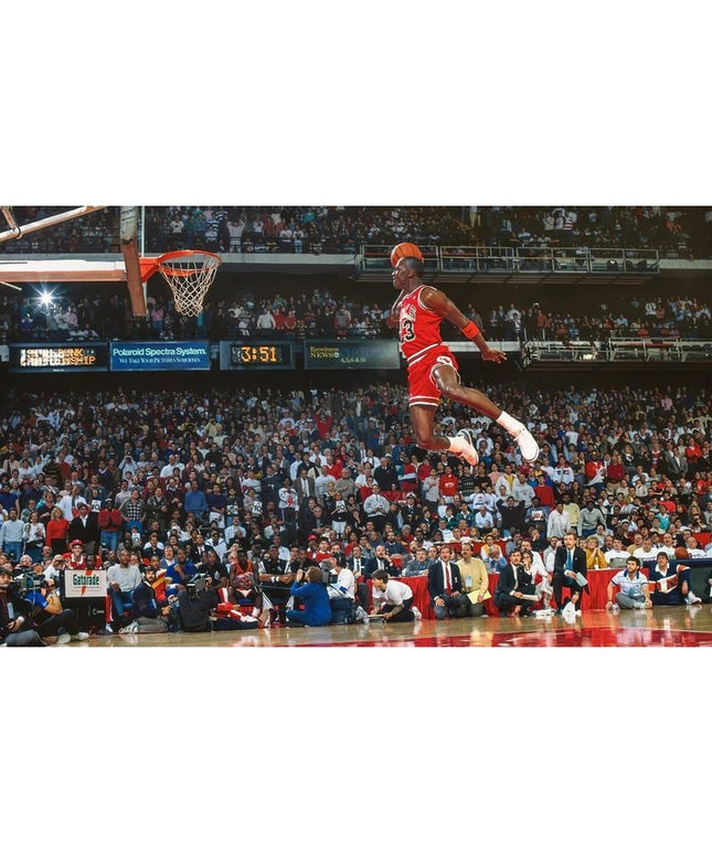 Unforgettable Michael Jordan Dunk Canvas Art: Capture the Magic
