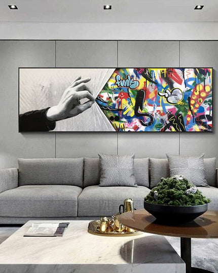 Pinch Graffiti Art Innovation: Unveiling Wall Poster