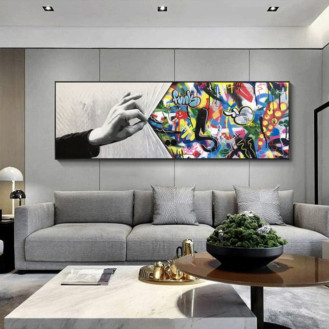 Pinch Graffiti Art Innovation: Unveiling Wall Poster