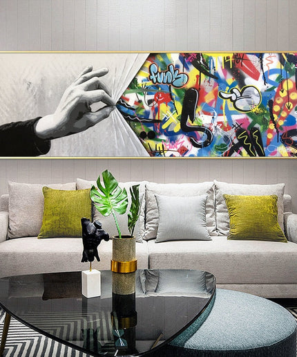 Pinch Graffiti Art Innovation: Unveiling Wall Poster