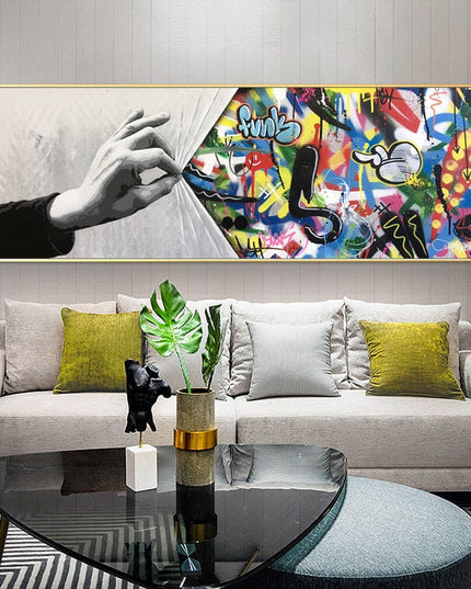 Pinch Graffiti Art Innovation: Unveiling Wall Poster