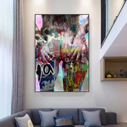 Graffiti Back - Stephen Chambers Wall Poster