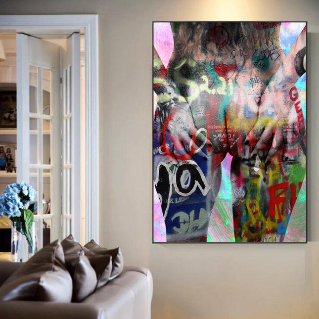 Graffiti Back - Stephen Chambers Wall Poster