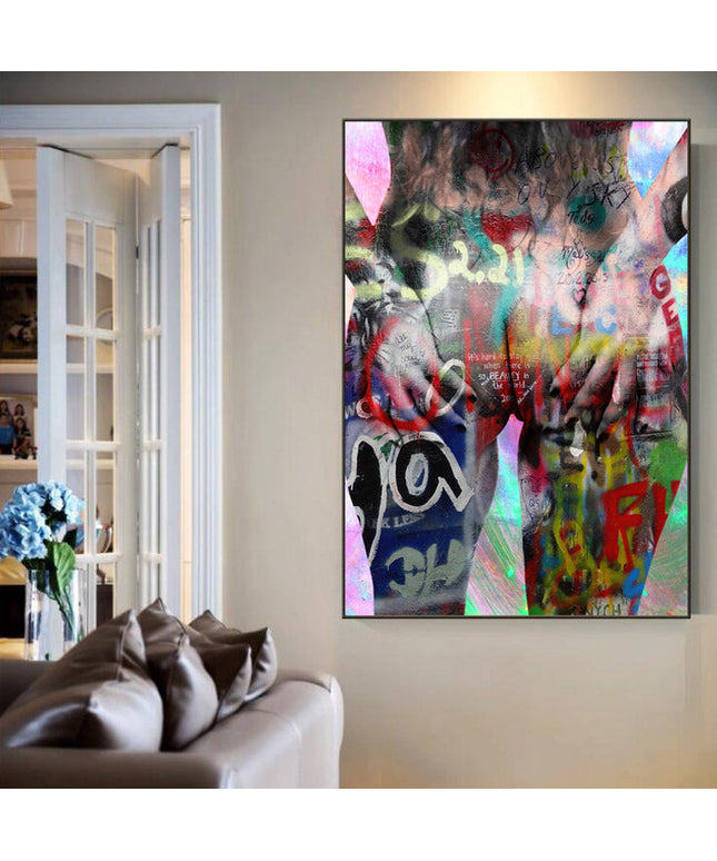 Graffiti Back - Stephen Chambers Wall Poster