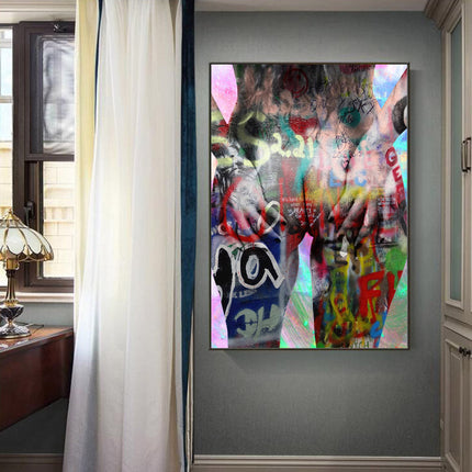 Graffiti Back - Stephen Chambers Wall Poster