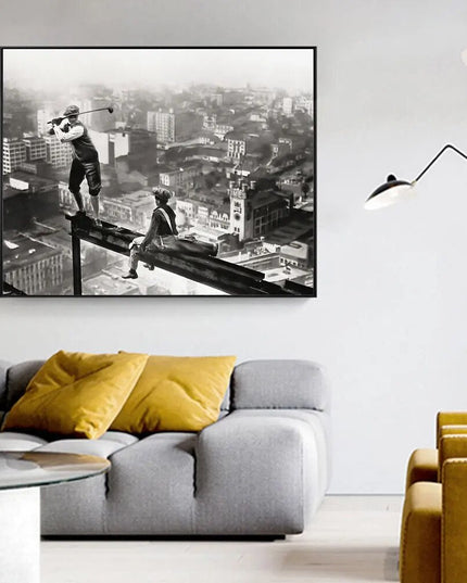 Golf Swing Wall Poster