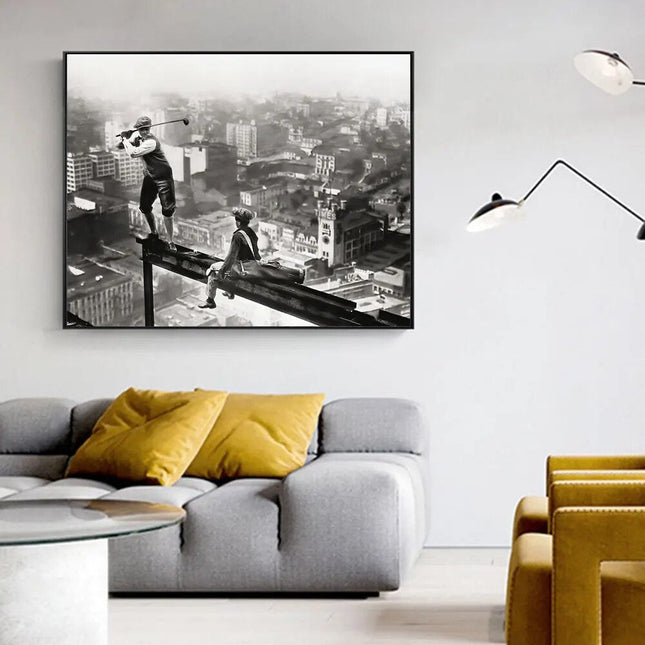 Golf Swing Wall Poster
