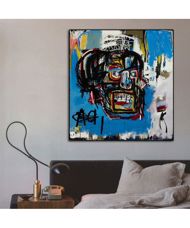 Urban Masterpiece: Jean-Michel Basquiat Untitled 1982 Canvas Print Wall Poster