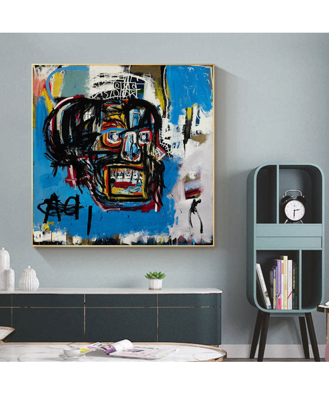 Urban Masterpiece: Jean-Michel Basquiat Untitled 1982 Canvas Print Wall Poster