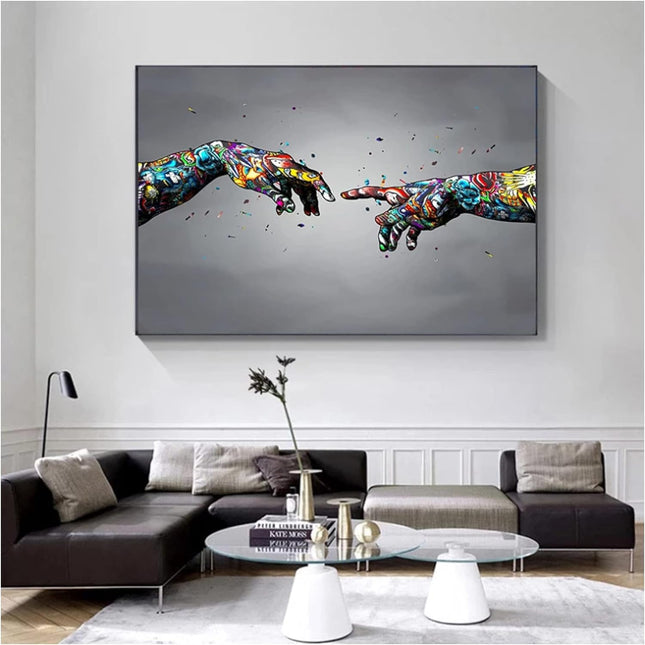Unity Touch Wall Poster