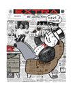 Monopoly Alec - B / 12 x 16 inch / 30 x 40 cm