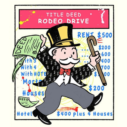 Wall Street Journal Tycoon Monopoly Alec Art Print: Unique and Artistic Wall Decor