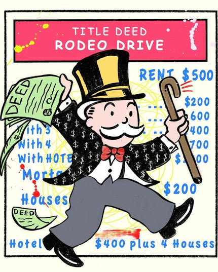 Wall Street Journal Tycoon Monopoly Alec Art Print: Unique and Artistic Wall Decor